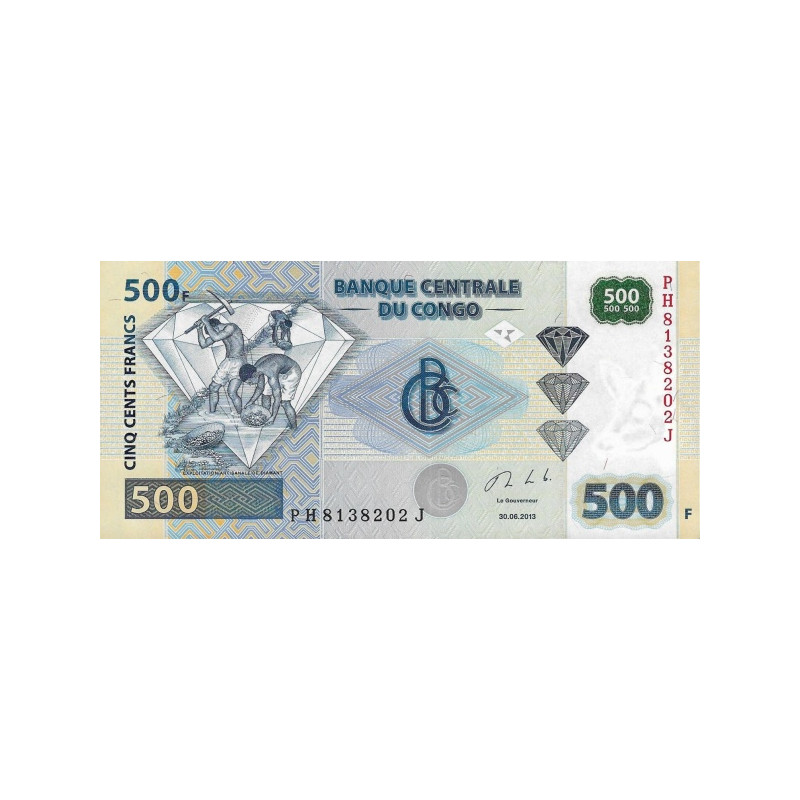 Congo 500 Francs 2013 P-96b
