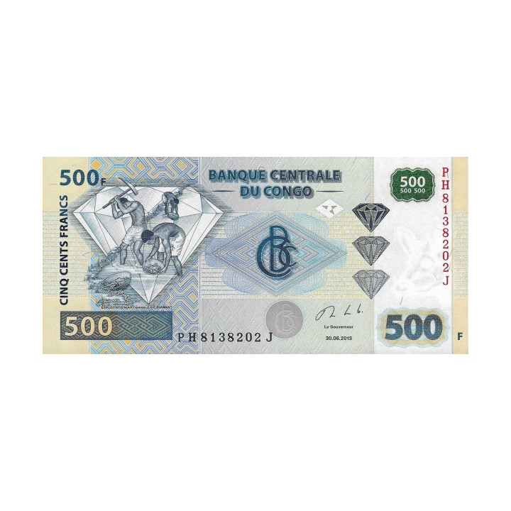 Kongo 500 Francs 2013 P-96b