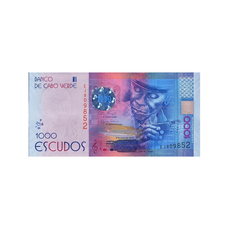 Cape Verde 1000 Escudos 2014 P-73
