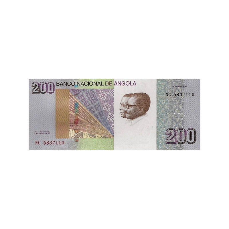 Angola 200 Kwanzas 2012 P-154
