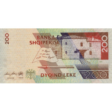 Albanien 200 Leke 2012 P-71b