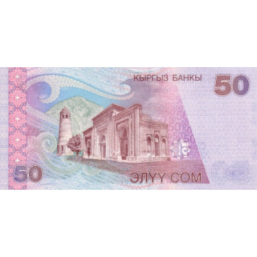 Kirgizistan 50 Som 2002 P-20