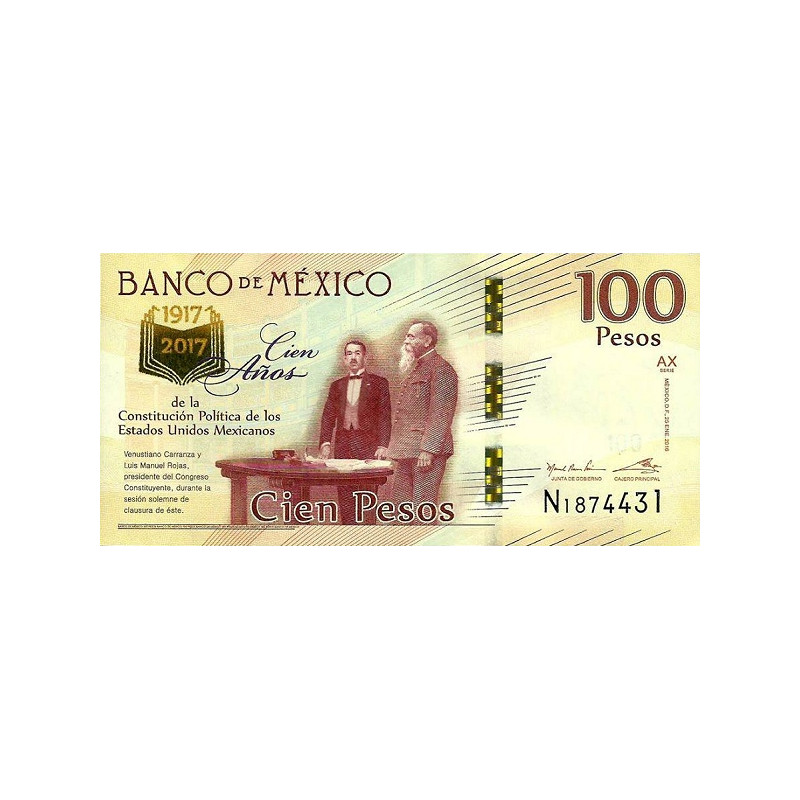 Mexico 100 Pesos 2016 P-130d