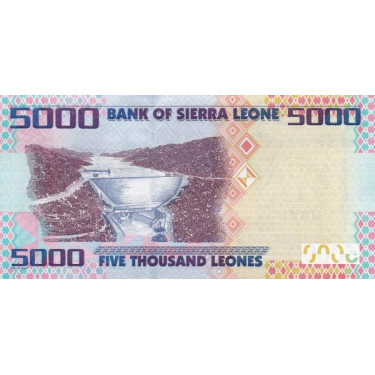 Sierra Leones 5000 Leones 2015 P-32c