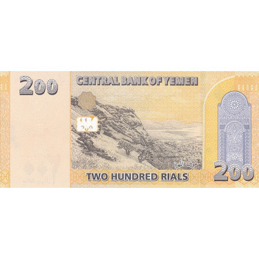 Yemen 200 Rials 2018 P-38