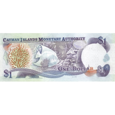 Caymanöarna 1 Dollar 2001 P-26b