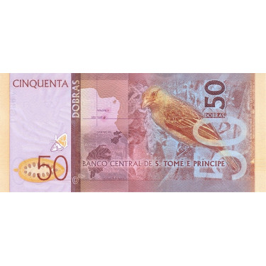 Sao Tome e Principe 50 Dobras 2016 P-73