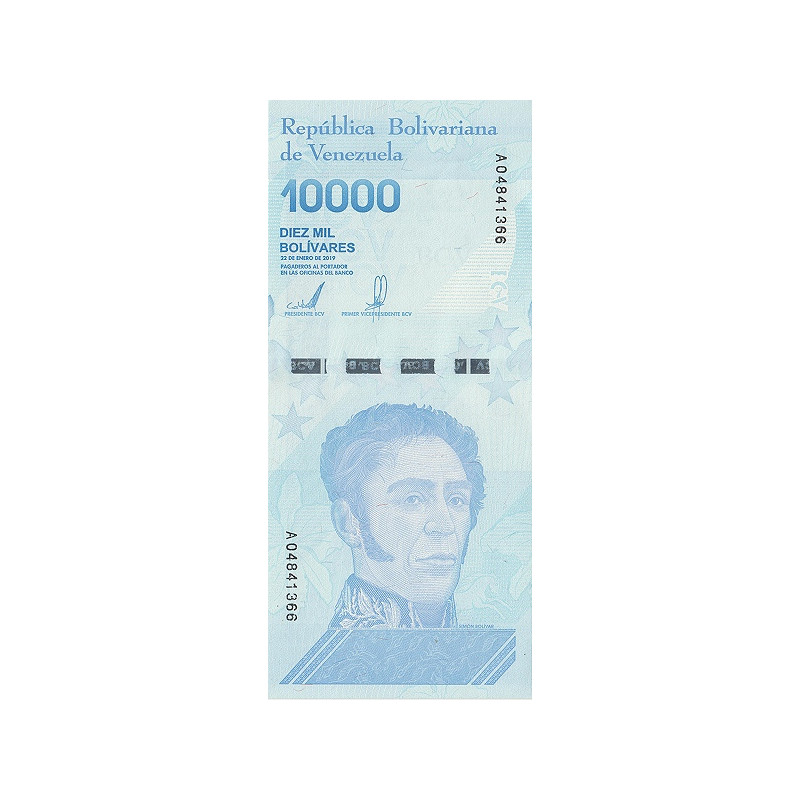 Venezuela 10 000 Bolivares 2019 P-new