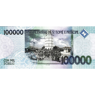 Sao Tome e Principe 100 000 Dobras 2013 P-69c