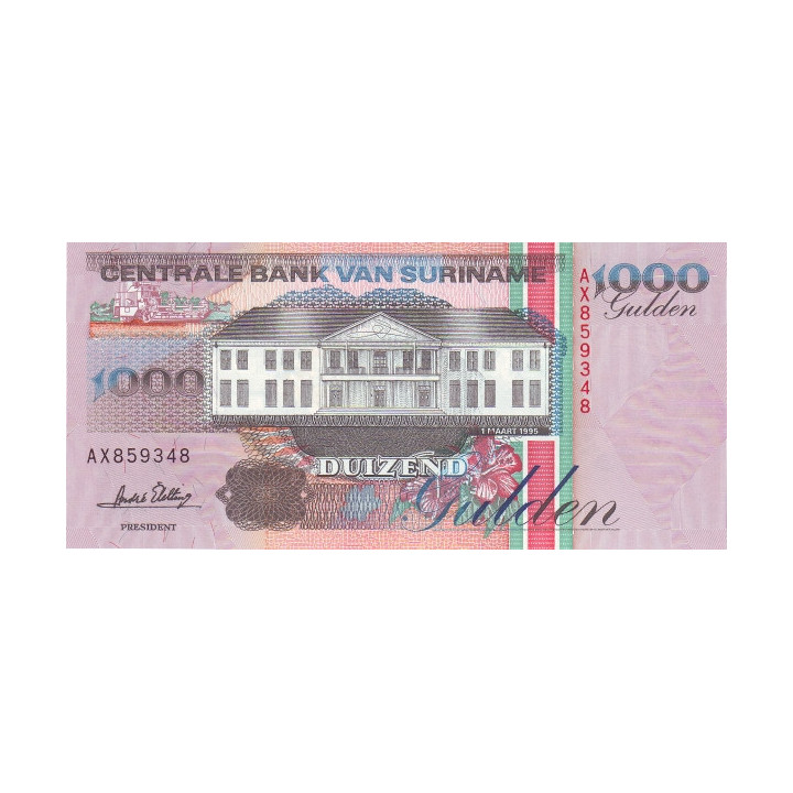 Suriname 1000 Gulden 1995 P-141b