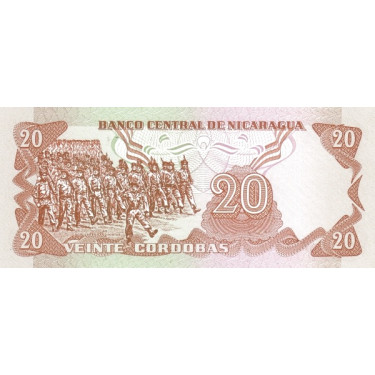 Nicaragua 20 Cordobas 1979 P-135