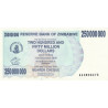 Zimbabwe 250 Million Dollars 2008 P-59