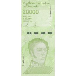 Venezuela 20 000 Bolivares 2019 P-new