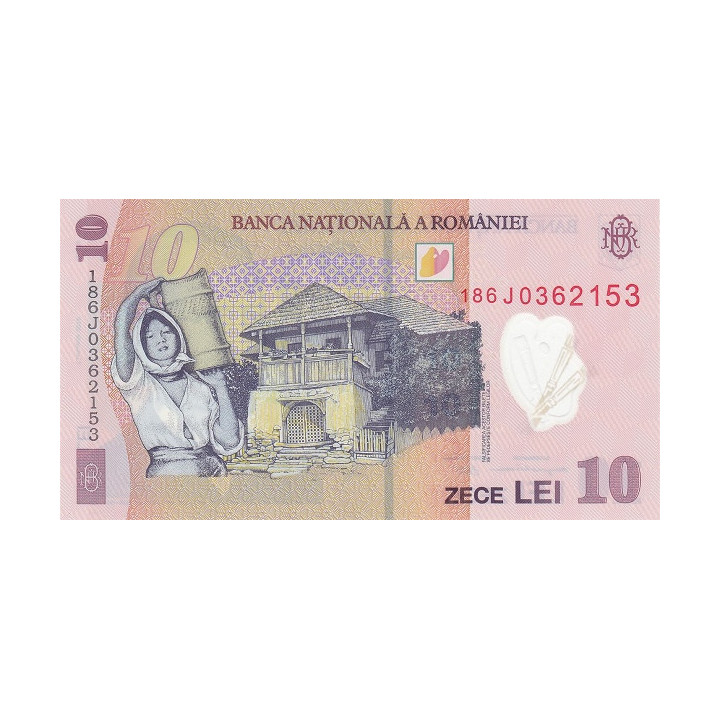 Rumänien 10 Lei 2018 P-119