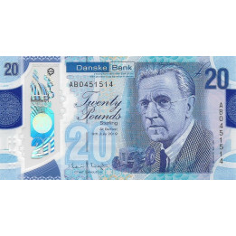 Nothern Ireland 20 Pounds 2020 Danske Bank P-new