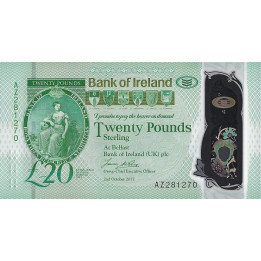 Northern Ireland 20 Pounds 2020 Bank of Ireland P-new