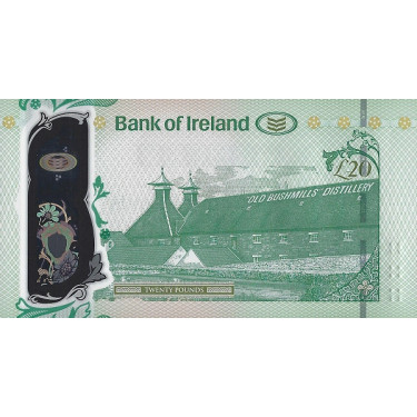 Northern Ireland 20 Pounds 2020 Bank of Ireland P-new