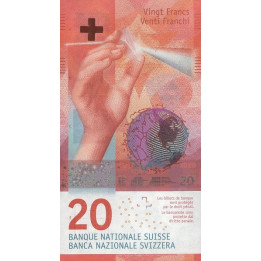 Schweiz 20 Franken 2015 P-76