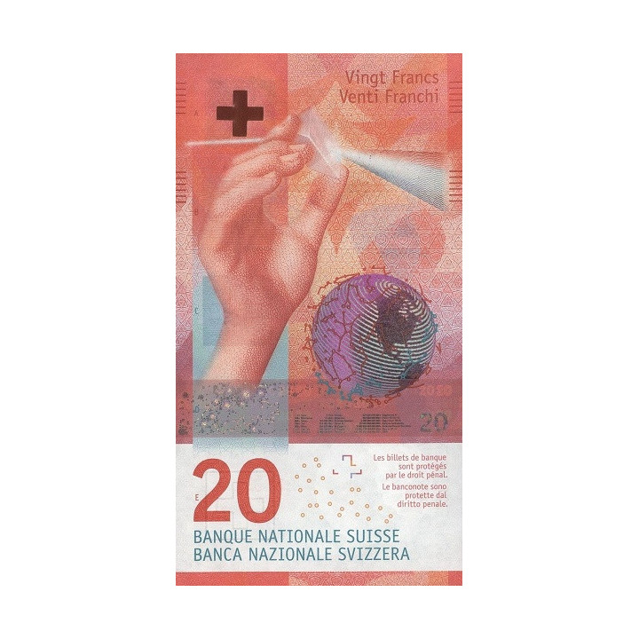 Schweiz 20 Franken 2015 P-76