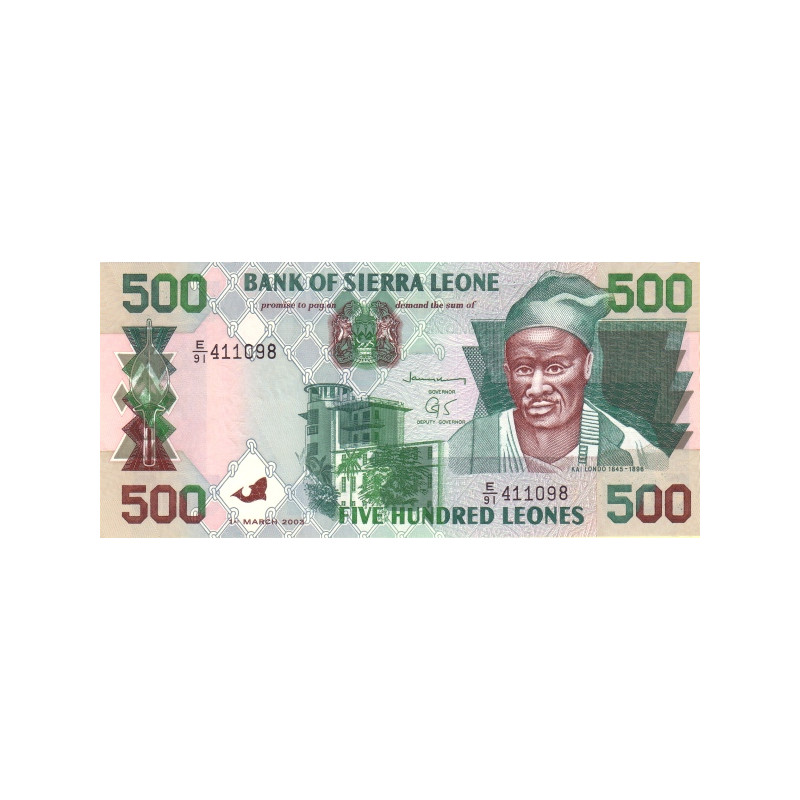 Sierra Leone 500 Leones 2003 P-23d