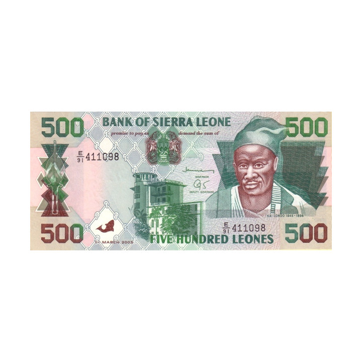 Sierra Leone 500 Leones 2003 P-23d