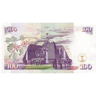 Kenya 100 Shillings 2001 P-37f