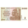 Zimbabwe 20 000 Dollars 2008 P-73a