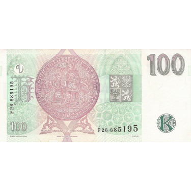 Tjeckien 100 Korun 1997 P-18e