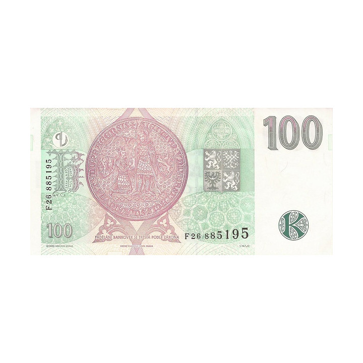 Tjeckien 100 Korun 1997 P-18e