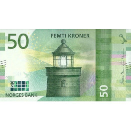 Norge 50 Kroner 2017 P-53