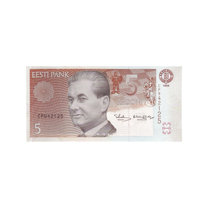 Estonia 5 Krooni 1994 P-76