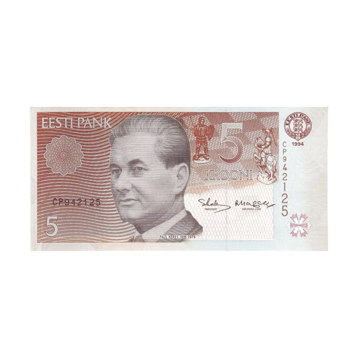 Estonia 5 Krooni 1994 P-76