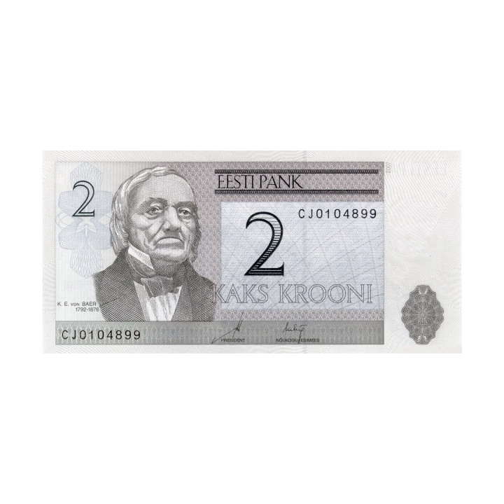 Estland 2 Krooni 2007 P-85b Replacement ZZ