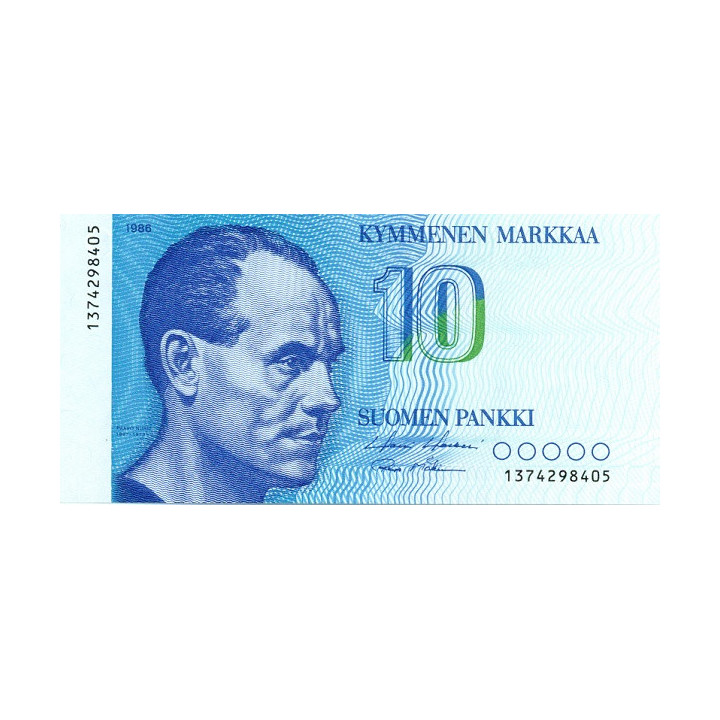 Finland 10 Markkaa 1986 P-113
