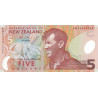 New Zealand 5 Dollars 2006 P-185b