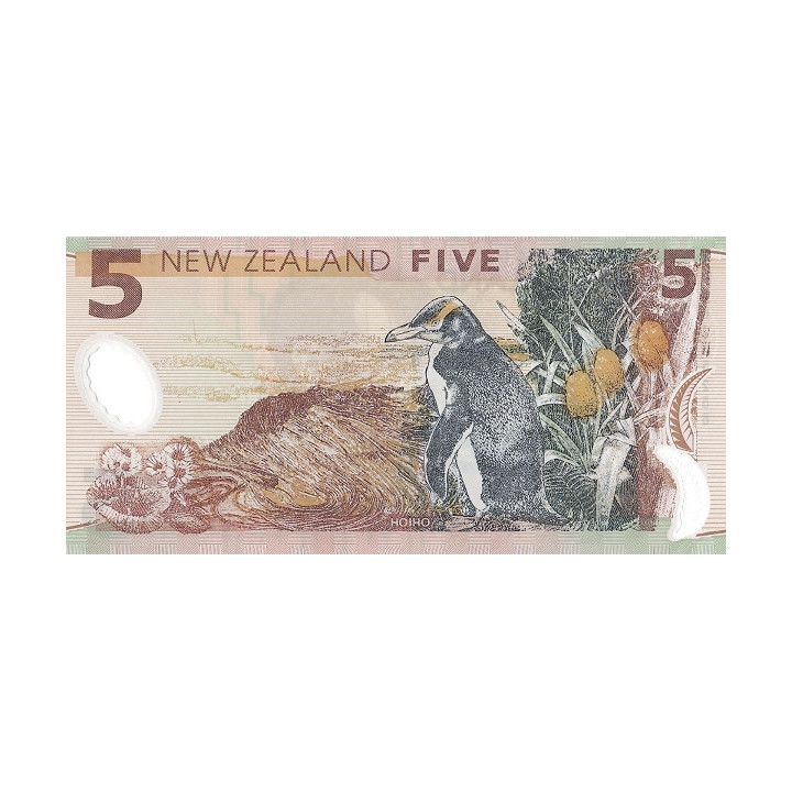 Nya Zeeland 5 Dollars 2006 P-185b