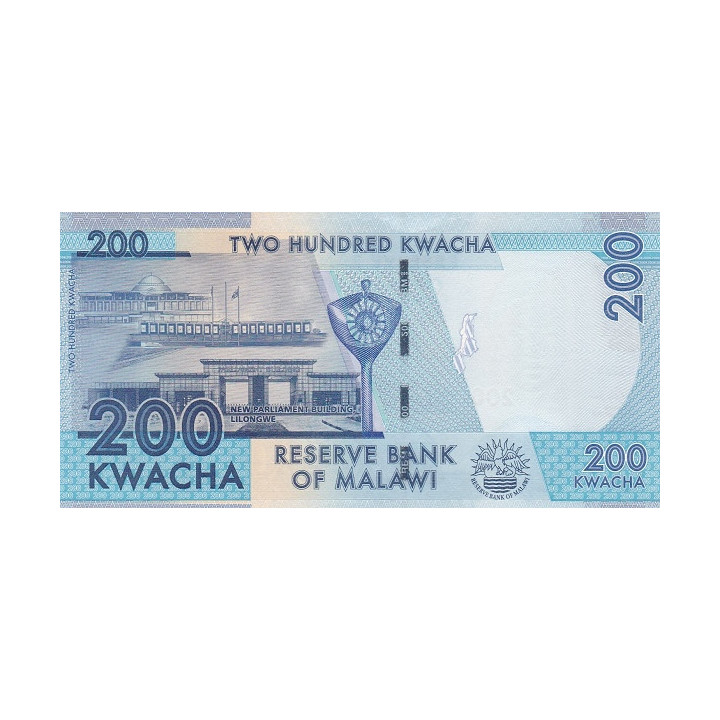 Malawi 200 Kwacha 2019 P-60e