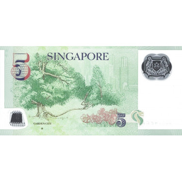 Singapore 5 Dollars 2020 P-47g
