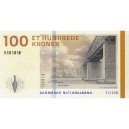 Denmark 100 Kroner 2015 P-66d3