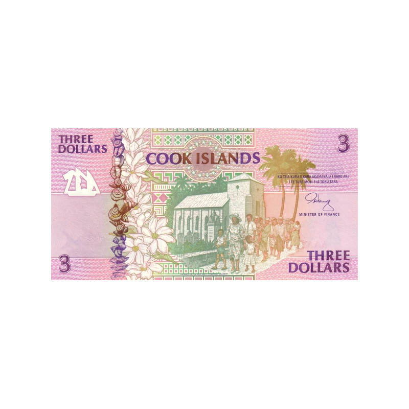Cooköarna 3 Dollars ND 1992 P-7