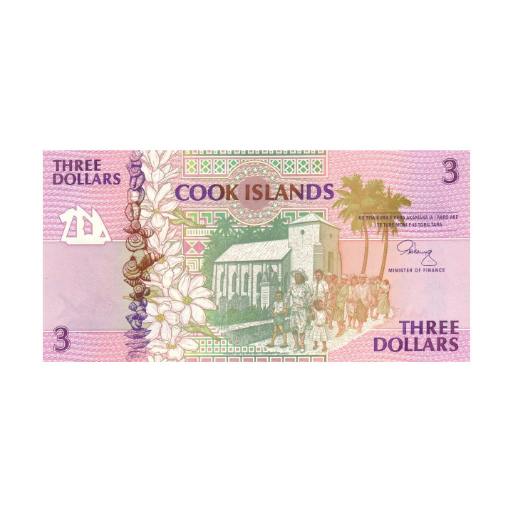 Cooköarna 3 Dollars ND 1992 P-7