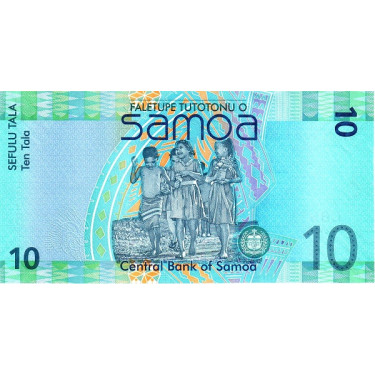 Samoa 10 Tala 2017 P-39b