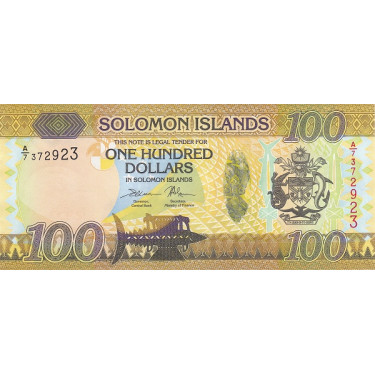 Salomonöarna 100 Dollars ND 2019 P-36b