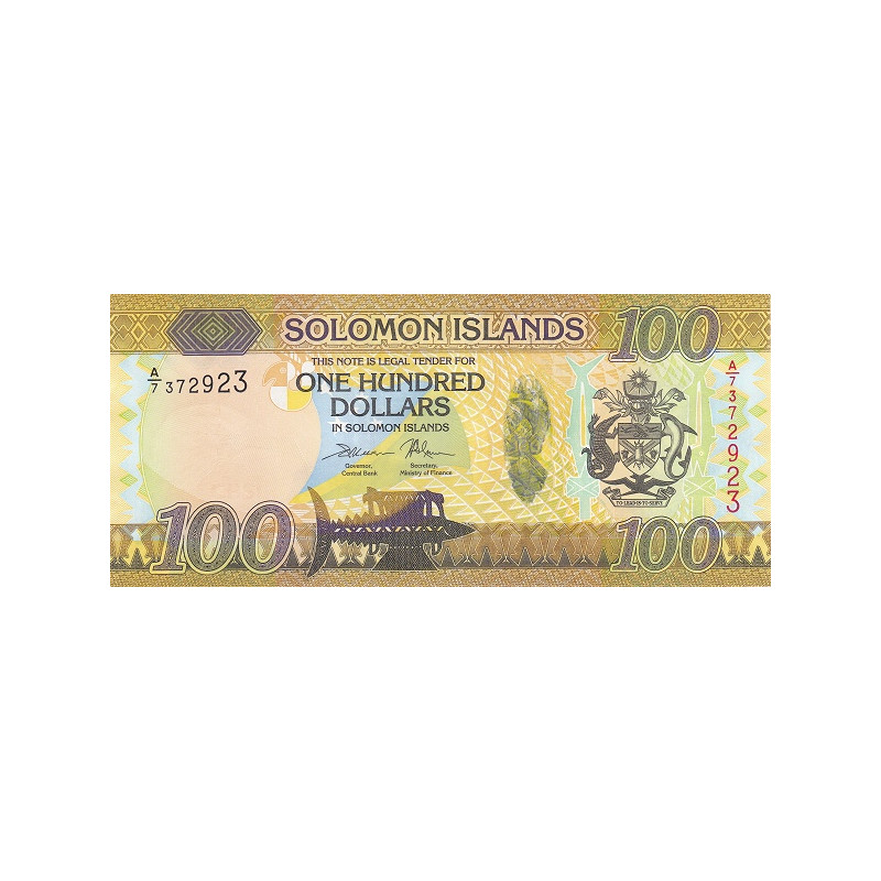 Solomon Islands 100 Dollars ND 2019 P-36b