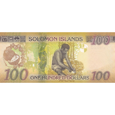 Solomon Islands 100 Dollars ND 2019 P-36b
