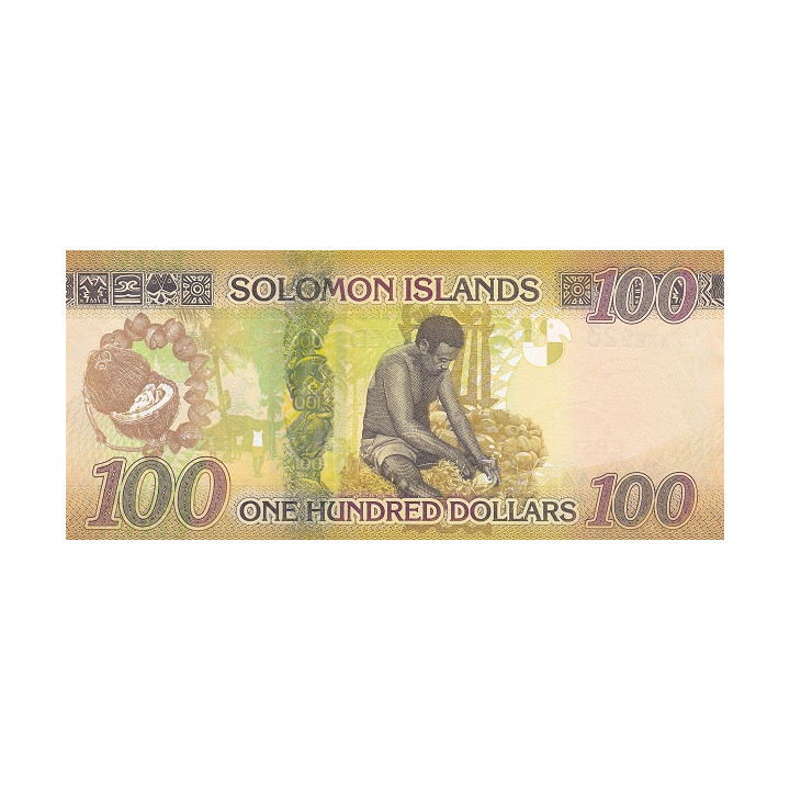 Salomonöarna 100 Dollars ND 2019 P-36b
