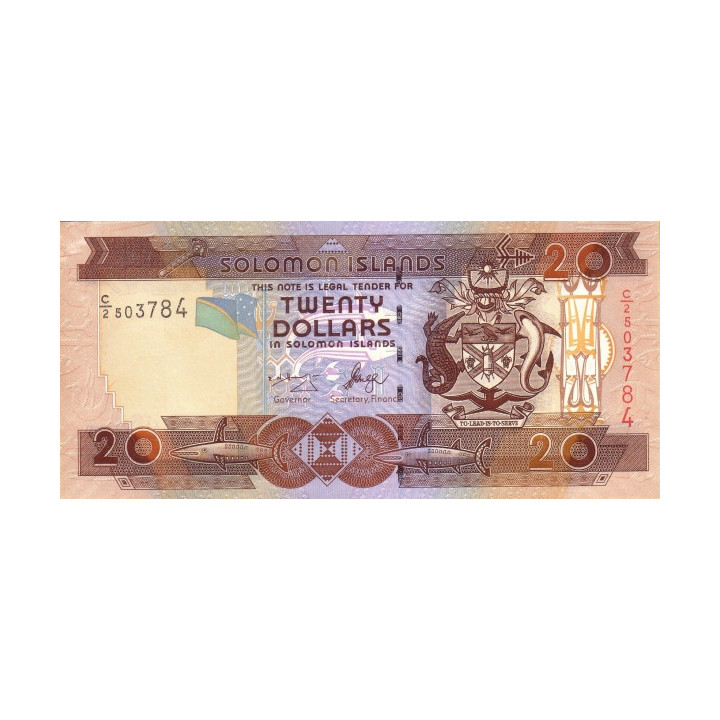 Salomonöarna 20 Dollars 2004 P-28a
