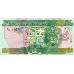 Solomon Islands 2 Dollars 2006 P-25b