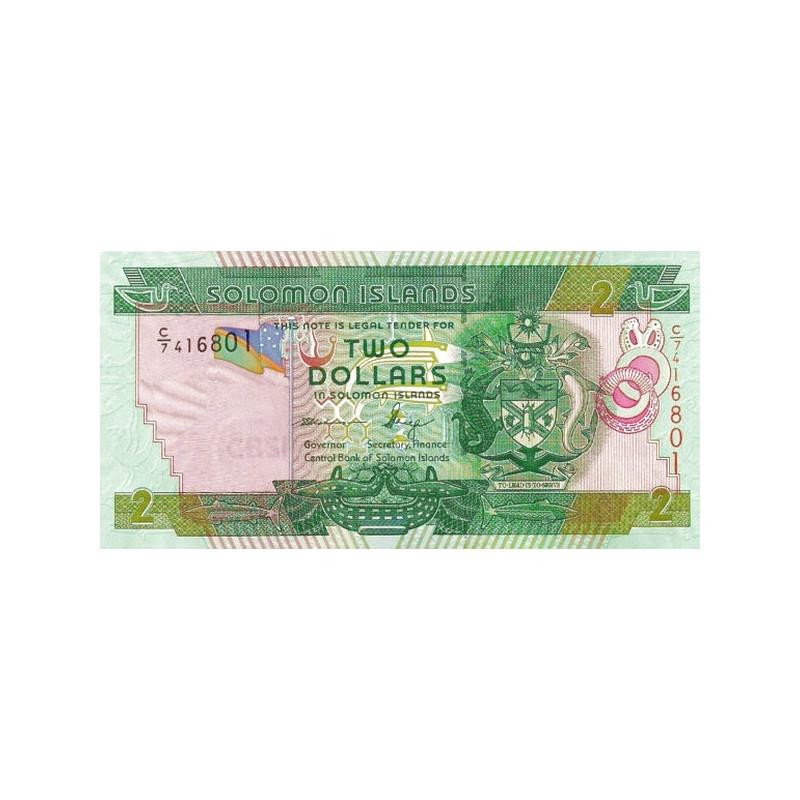 Solomon Islands 2 Dollars 2006 P-25b
