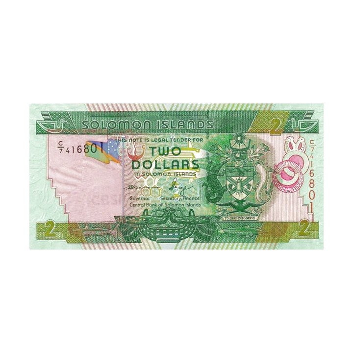 Solomon Islands 2 Dollars 2006 P-25b